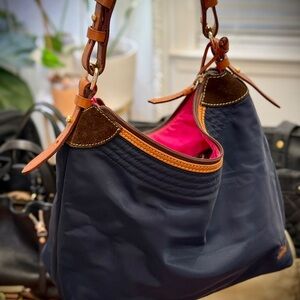 Dooney & Bourke Navy Blue Hobo Bag